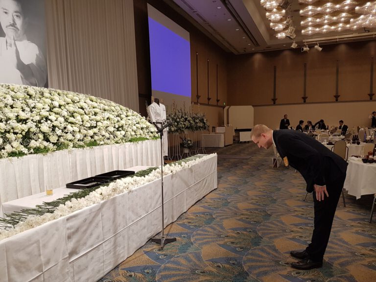Verabschiedung von Soke Yamada im März 2018 in Japan Verabschiedung von Soke Yamada im März 2018 in Japan
